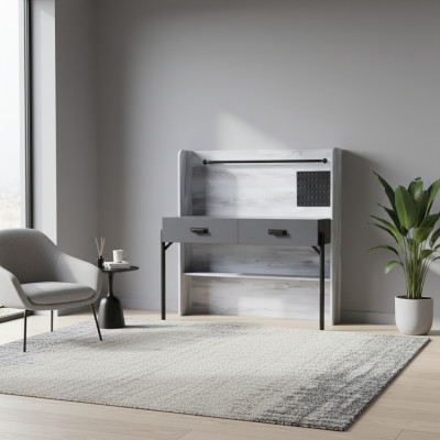 Segretaria Scrivania Tavolo 130x60x138 Scrivanie Tavoli Mobili Legno Computer