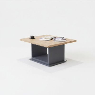 Tavolino designer marrone in legno da salotto mobili soggiorno.