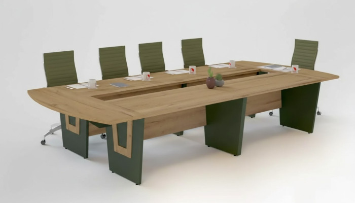 Tavolo per riunioni XXL Tavolo da conferenza Tavolo da ufficio 390x180 Grande tavolo Big