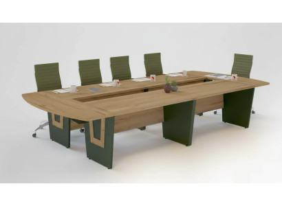 Tavolo per riunioni XXL Tavolo da conferenza Tavolo da ufficio 390x180 Grande tavolo Big