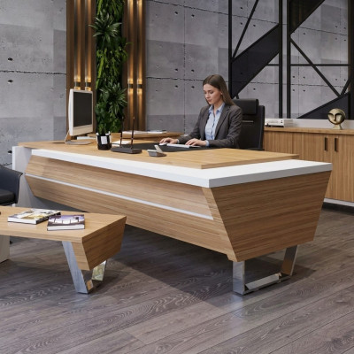 Tavolo moderno Design mobili da ufficio armadio da ufficio Design mobili in legno armadio
