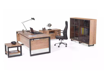 Mobili per ufficio, scrivania, cassettiera, archivio, tavolino, arredamento 4 pezzi.