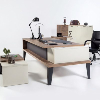 Scrivania design Mobili da ufficio esclusivi Tavolo Scrivania per capo di grandi dimensioni
