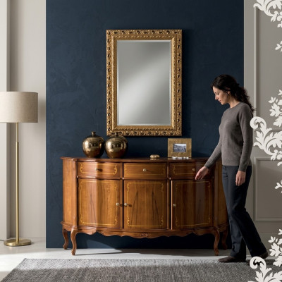 Comò marrone credenza mobile per soggiorno mobile TV comodini credenze