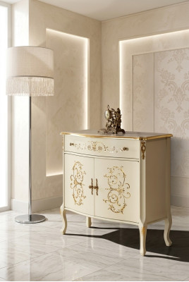 Classico credenza bianca in legno mobile da designer per soggiorno nuovo