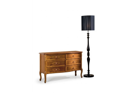 Lussuoso esclusivo design di legno marrone cassettiera classica mobili nuovi