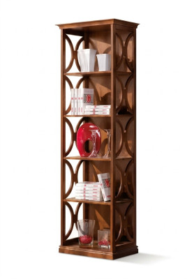 Moderno scaffale in legno per libri Arredamento design per salotto Mobili