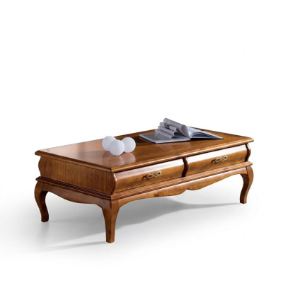 Tavolino classico stile soggiorno tavolo cassetti mobili design