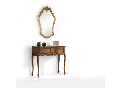 Tavolo console classico Mobili in legno moderni Marrone Mobili da camera da letto.