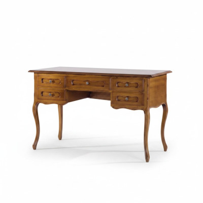 Scrivania da ufficio marrone Mobili di lusso per lo studio Legno Scrivania Classica