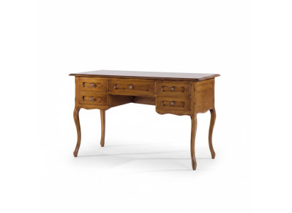 Scrivania da ufficio marrone Mobili di lusso per lo studio Legno Scrivania Classica