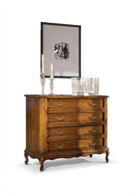Credenza classica 4 cassetti Anrichte di lusso Mobili in legno per ufficio