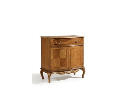 Marrone comò classico Arredamento tavolino in legno Soggiorno Mobile Sideboard