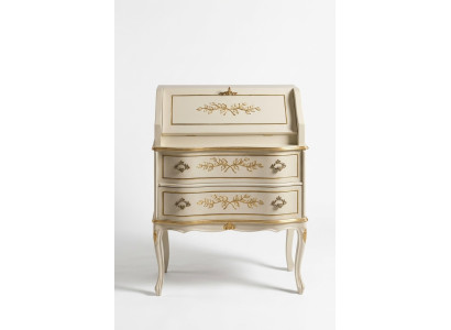 Classico elegante lussuoso nuovo comò in legno bianco ordinabile