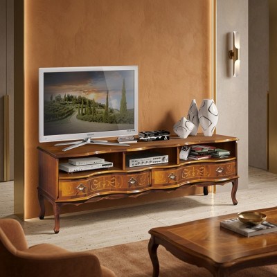 Mobile porta TV classico RTV di lusso in legno Mobile porta TV design mobili nuovi