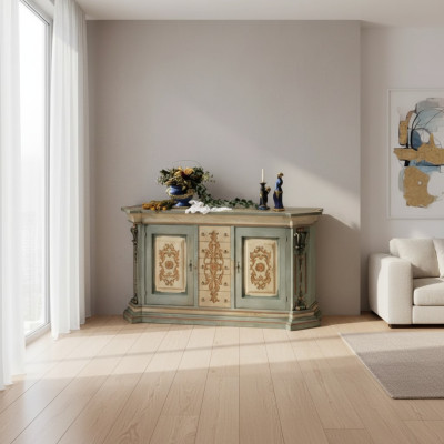 Classico mobile in legno massiccio credenza di lusso credenza mobili da soggiorno