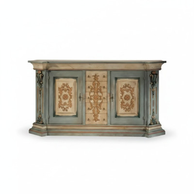 Classico mobile in legno massiccio credenza di lusso credenza mobili da soggiorno