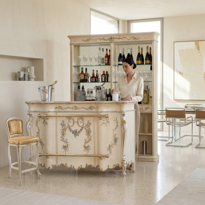 Bar Mobile in legno Armadi Scivania Casa Bar Banco Tavolo Armadio per vini