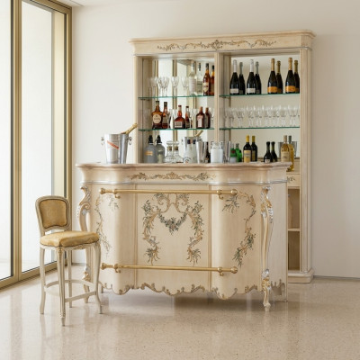 Bar Mobile in legno Armadi Scivania Casa Bar Banco Tavolo Armadio per vini