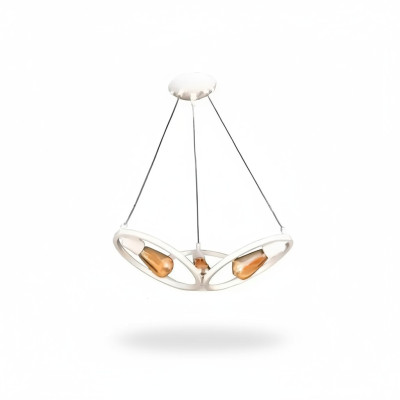 Lampadario lampadario lampadario lampada da soffitto lampada moderna bianca nuova
