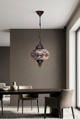 Lampadario lampadario lampadario lampada da soffitto lampade in vetro argento nuove