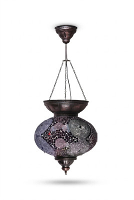 Lampadari Lampade Lampadari Lampadario Lampada a soffitto Vetro Argento Nuovo