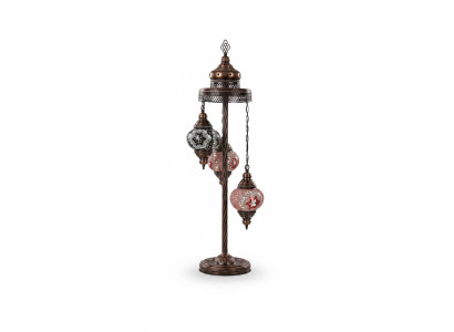 Lampada da tavolo lampada da tavolo lampada luci di lusso multicolore lampade vetro