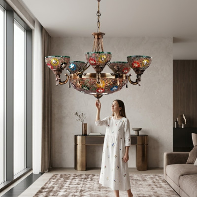 Sospensioni lampadari lampadari lampadari lampada soffitto lampade vetro lampada luci