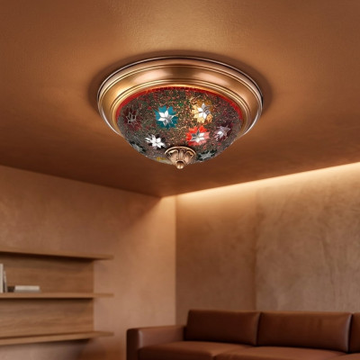 Lampadario Lampadario a soffitto Lustro Lampada da soffitto Lampade in vetro Oro Moderno