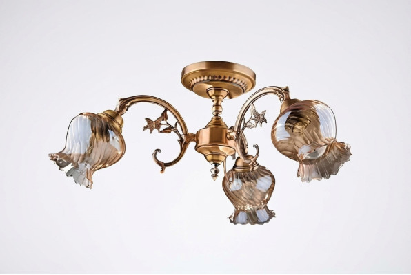 Lampadario lampadario soffitto lampadario lampada lampade vetro oro arte