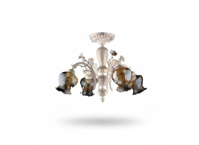 Lampada a soffitto Lampadario a soffitto Fiori Lampadario Lampadario Lampada Vetro