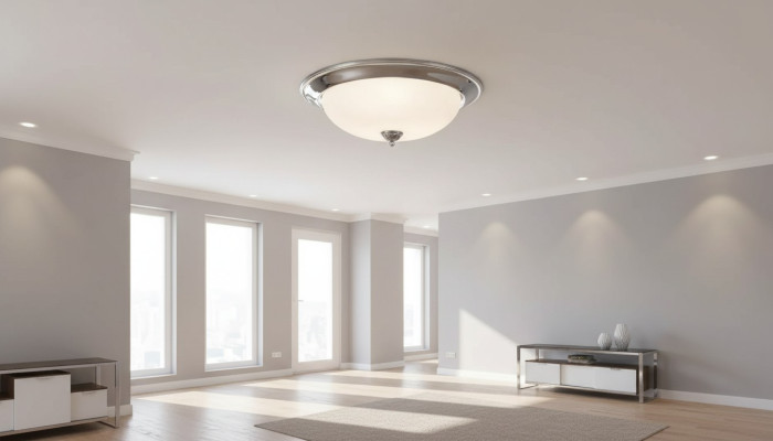 Lampada a soffitto Lampadario Lampadario Lampadario Argento Vetro Lampade Rotonde