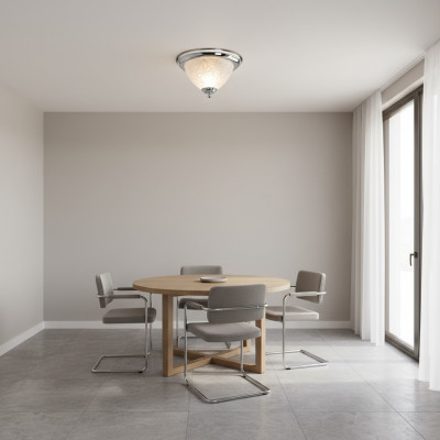 Lampade lampadari lampadari a soffitto lampadario lampadario a soffitto argento vetro nuovo