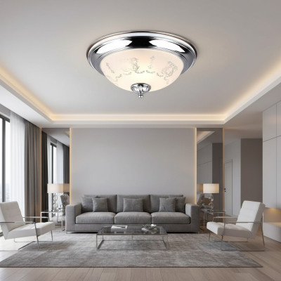 Lampade lampadari lampadario lampadario lampada da soffitto argento vetro nuovo
