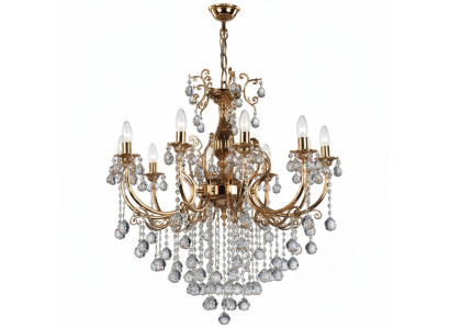 Lampadario di lusso lampada lampadario lampadario lampadario lampada a soffitto cristallo oro