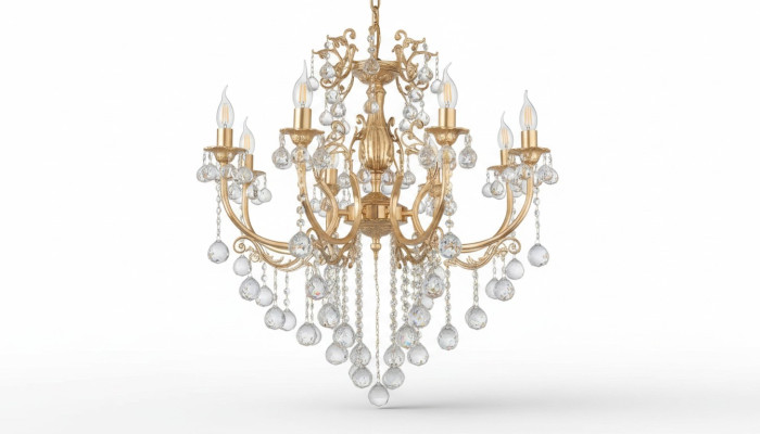 Lampadario Crystal Lusso Lampadario Lampadario Lampada a Soffitto Oro Lampada