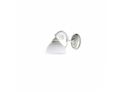 Applique lampada da parete Applique Arte Luster Lampade da parete in vetro bianco