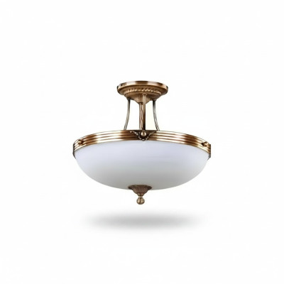 Lampadari Plafoniere Candelabri Claraboi Vetro Lampada da soffitto Bianca Moderna