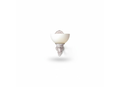 Plafoniera Lampada da parete Appliques Stile Lampadario Lampade da parete Vetro bianche
