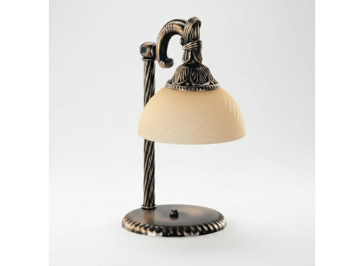 Lampada da tavolo, lampada da tavolo, lampada, lampade, lusso, oro, lampade, tavolo, vetro.