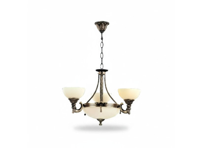 Lampadario Lampadario a soffitto Luster Lampada a soffitto in vetro beige Nuove lampade
