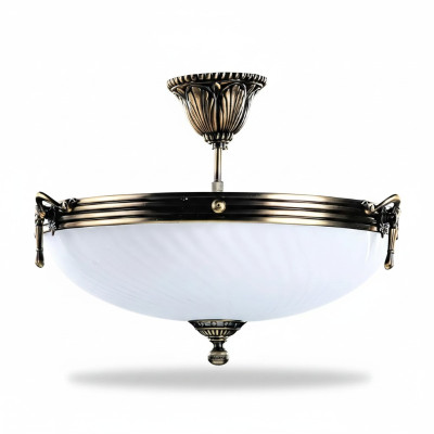 Lampadari Lampadario da soffitto Lampadario candelabro Lampadario a sospensione in vetro bianco