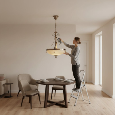 Lampadario a sospensione lampadario lampada a soffitto lampadario vetro beige arte