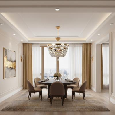 Lustro di lusso lampadario soffitto lampadario soffitto oro cristallo arte.