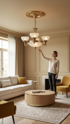 Lampadario lampada soffitto lustro lampadario lampada vetro grigio oro