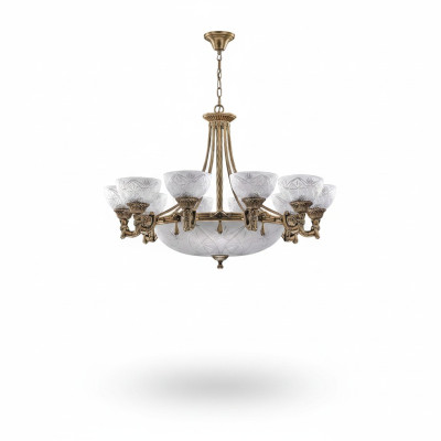 Lampadario lustro lampada a soffitto lampadario lampada vetro oro grigio