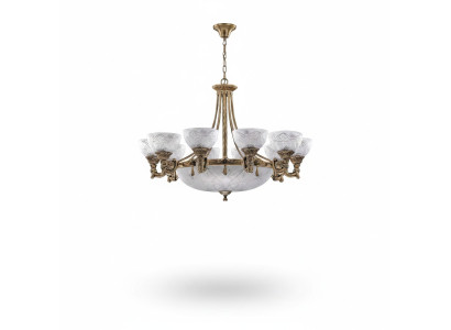 Lampadario lustro lampada a soffitto lampadario lampada vetro oro grigio