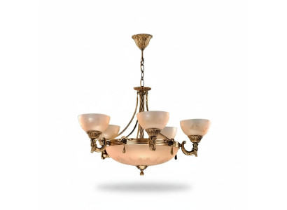 Lampadario plafoniera lustrini lampadario lampada vetro oro beige
