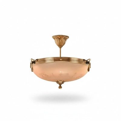 Lampadario Lampada a soffitto Lampadario Lampadario Lampada Vetro Oro Beige