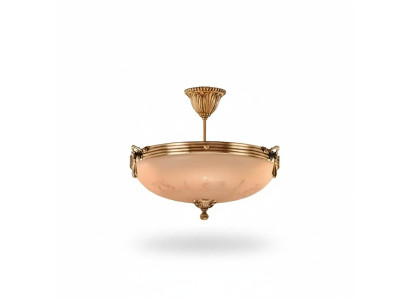 Lampadario Lampada a soffitto Lampadario Lampadario Lampada Vetro Oro Beige